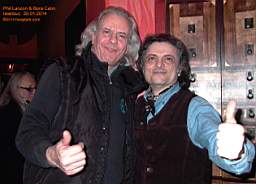 Phil Lanzon & Bora Çetin, 30 Ocak ( January ) 2014, Istanbul