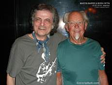 Martin Barre & Bora Çetin, 15 Mayıs ( May ) 2018