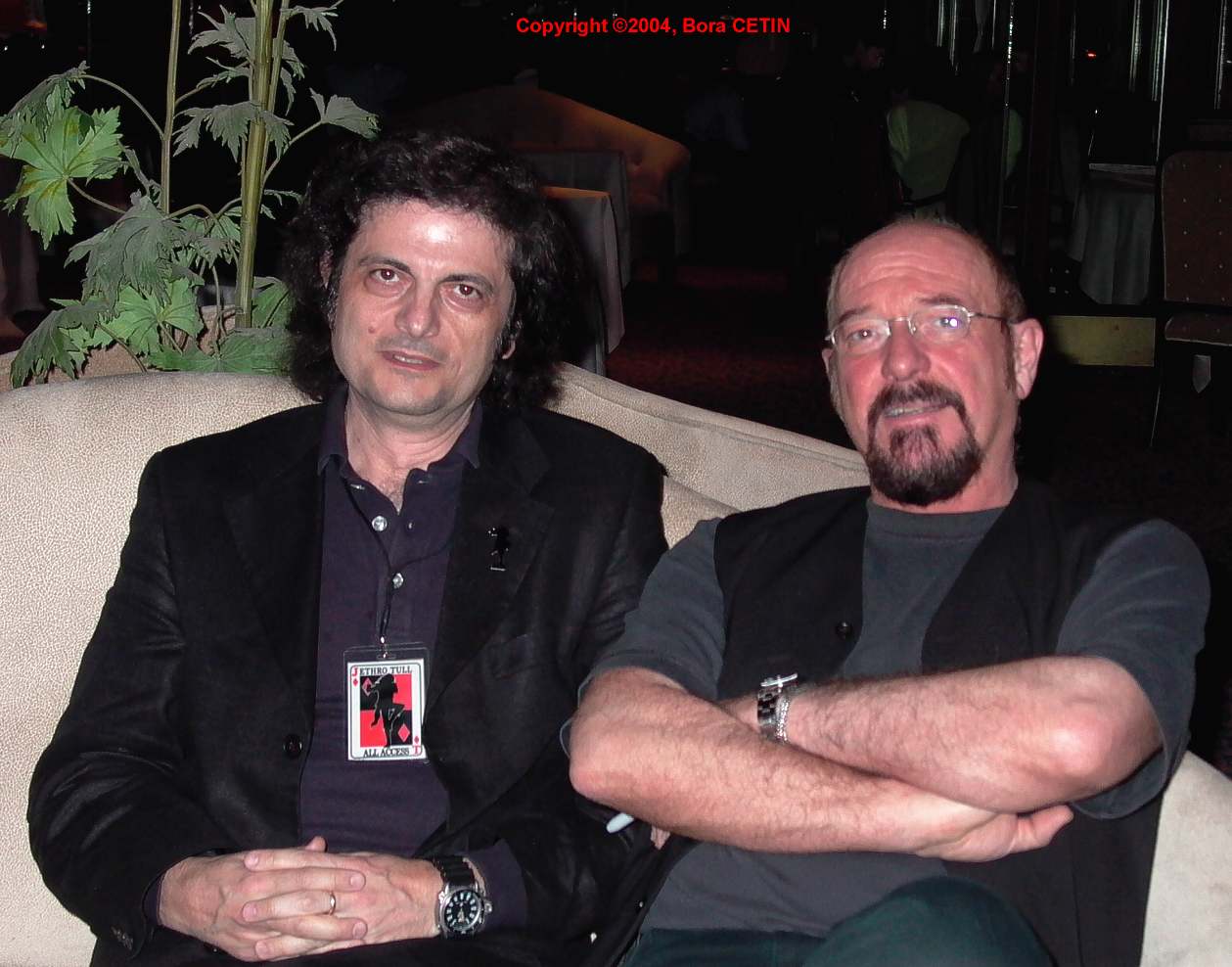 Ian Anderson & Bora Çetin, 30 Mayıs ( May ) 2004