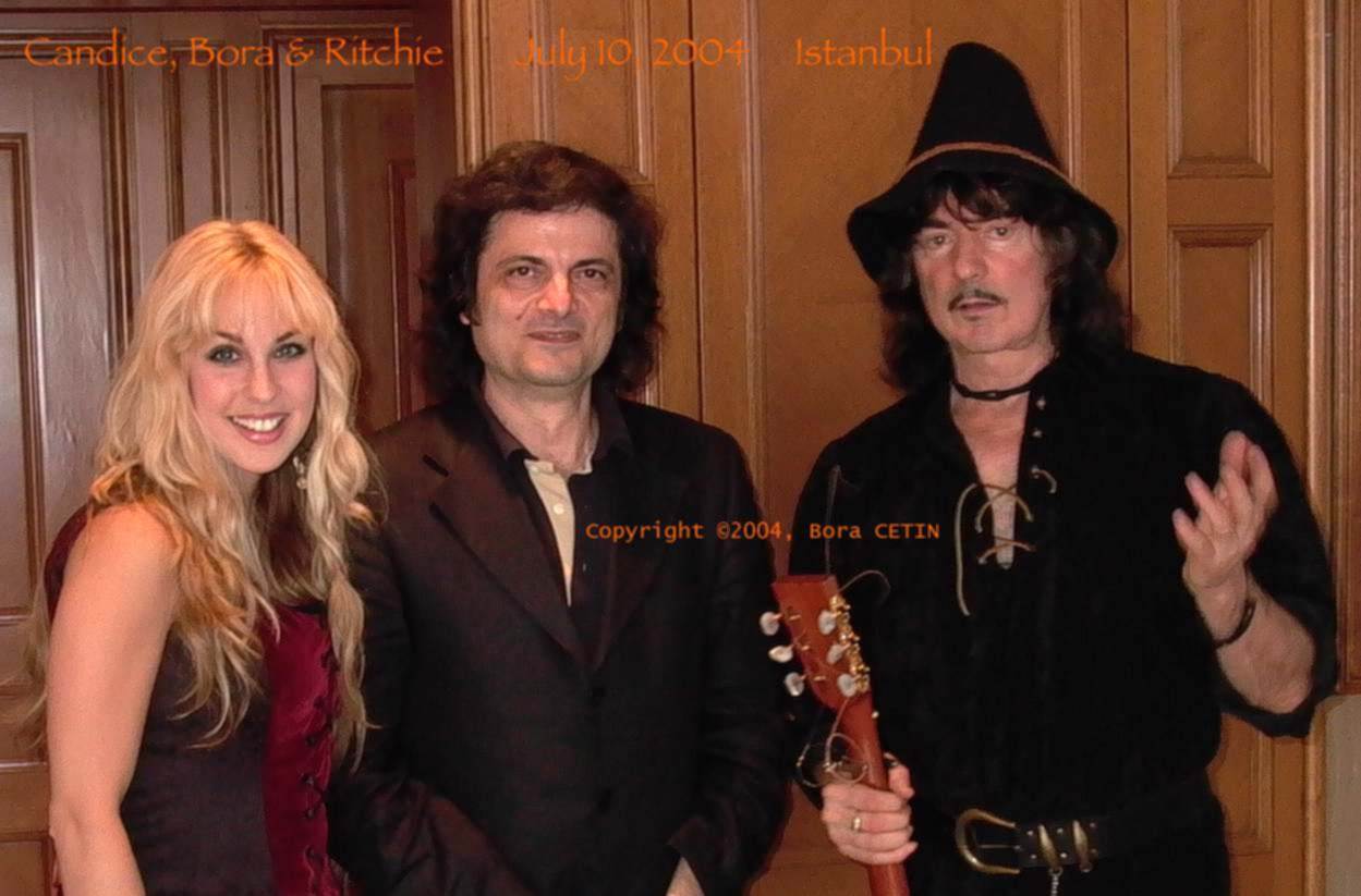 Candice Night  &  Ritchie Blackmore & Bora Çetin, 10 Temmuz ( July ) 2004