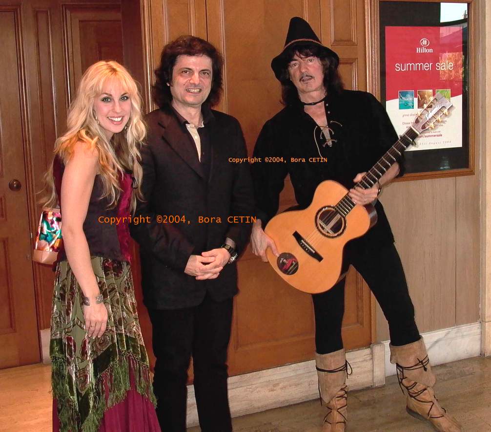 Candice Night  &  Ritchie Blackmore & Bora Çetin, 10 Temmuz ( July ) 2004