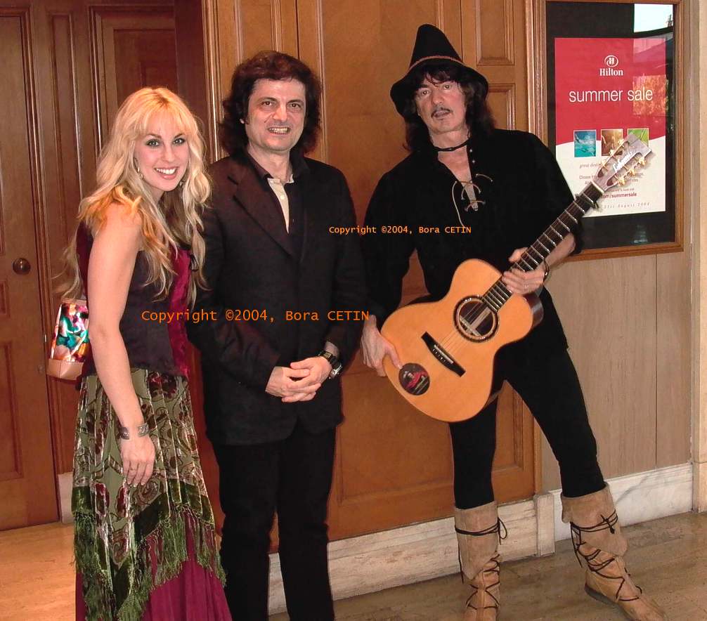 Candice Night & Ritchie Blackmore & Bora Çetin, 10 Temmuz ( July ) 2004