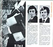 1973 - 1974   MORAN 5. Yıllığı,   6 FEN A Sınıfı 1