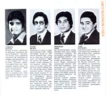 1973 - 1974   MORAN 5. Yıllığı,   6 FEN A Sınıfı 5