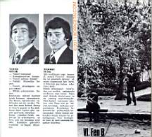 1973 - 1974   MORAN 5. Yıllığı,   6 FEN A Sınıfı 7