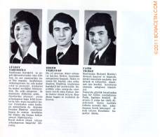 1973 - 1974   MORAN 5. Yıllığı,   6 FEN B Sınıfı 7