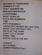 Alan Parsons Live Project Setlist, 3 May 2006 Istanbul