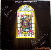 Alan Parsons Autographed for Bora CETIN LP's, 3 May 2006 Istanbul