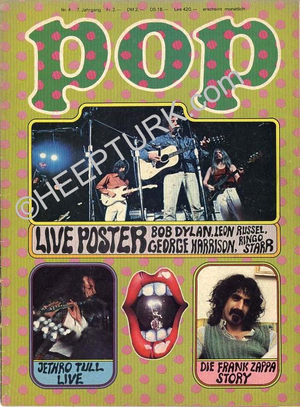 POP Magazine, 1970's