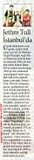 Istanbul Concert in Sabah Saturday Newspaper , 29 May 2004 