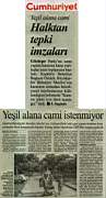 Basında Goztepe Parkı