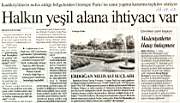 Basında Goztepe Parkı
