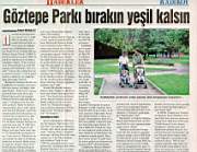 Basında Goztepe Parkı