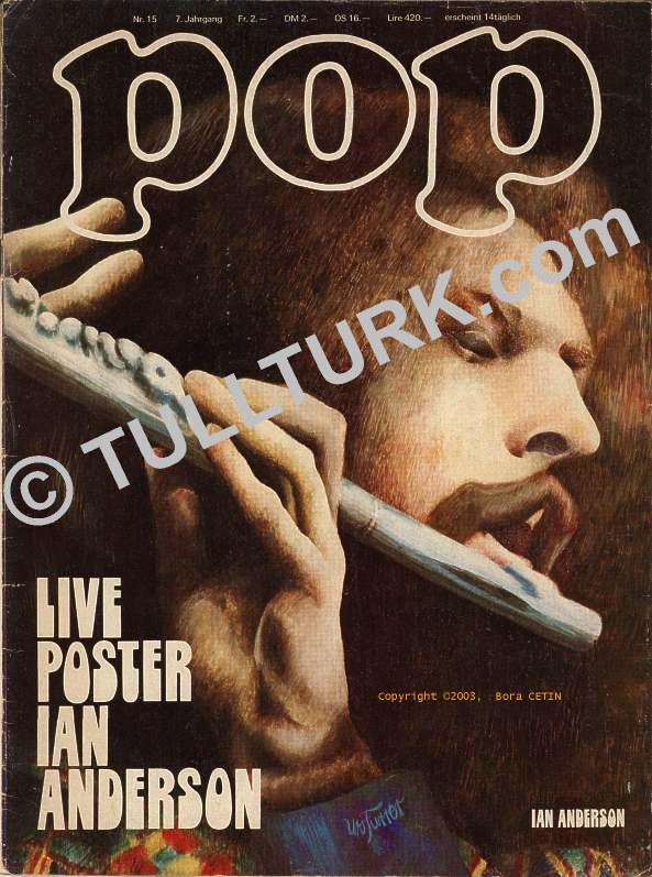POP Magazin Cover 1972
