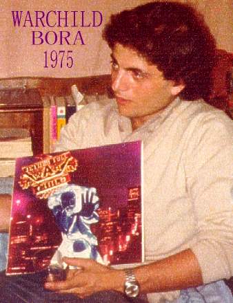 Bora with; His NEW War Child LP , 1975